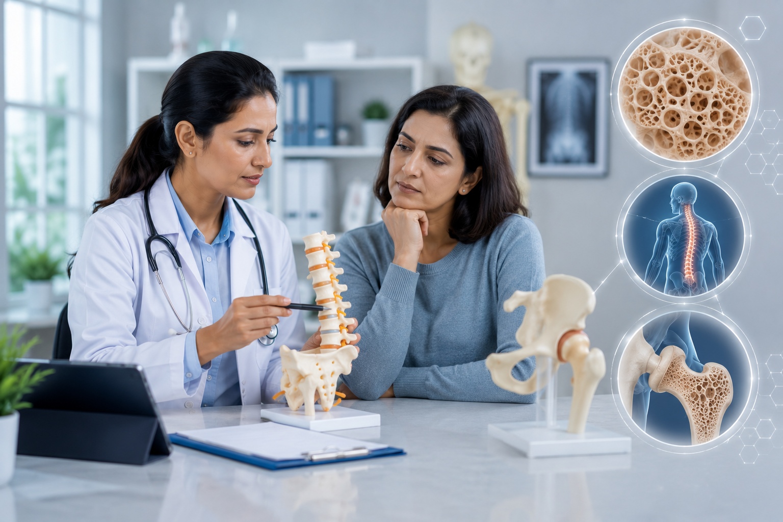 DEXA bone density scan